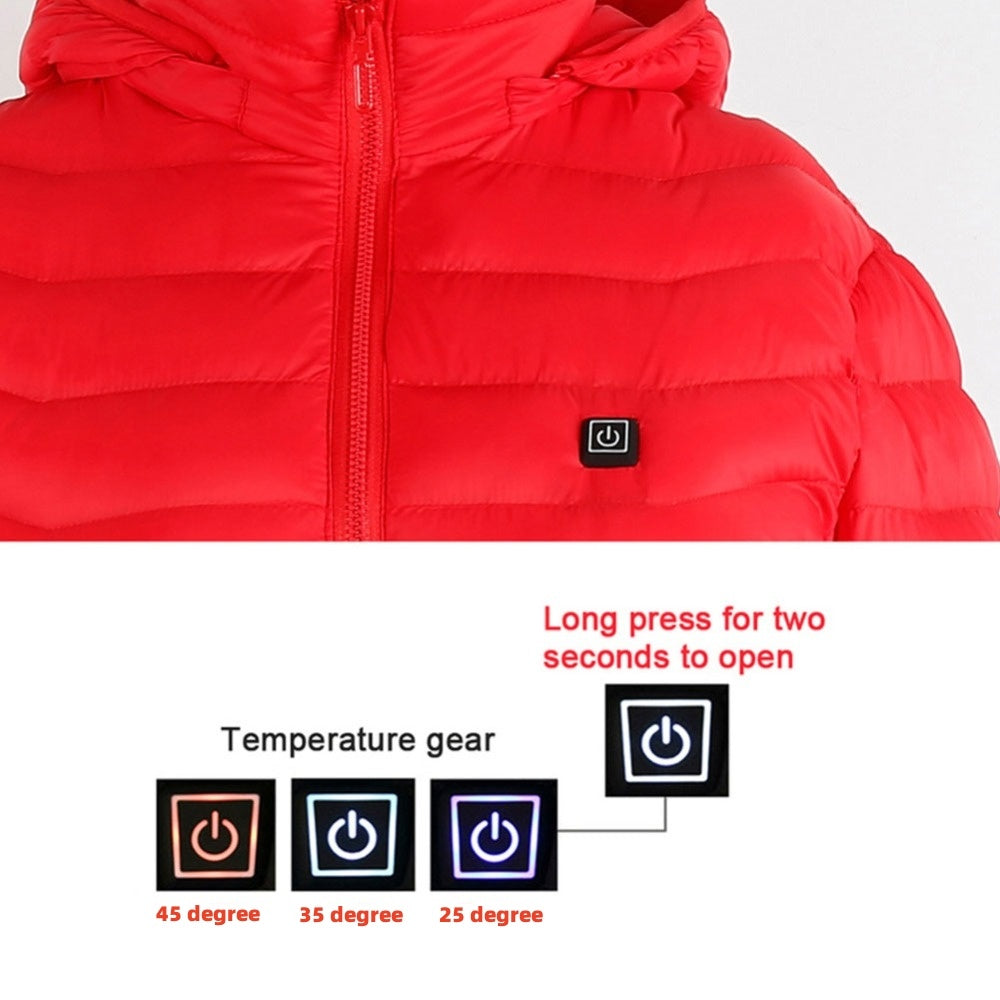 New Heated Jacket Coat USB