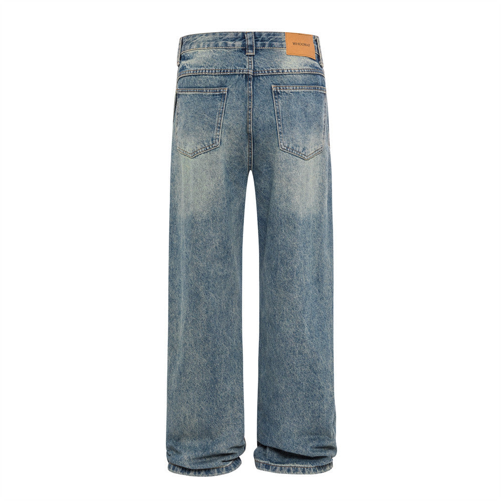 Gewassen witte jeans