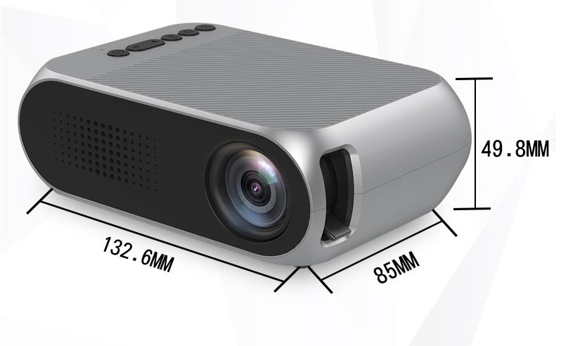 Projector ondersteunt HD 1080P mini home pico projector