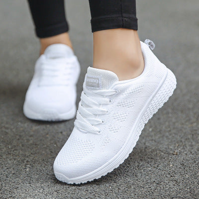 Mesh Flat Sneakers