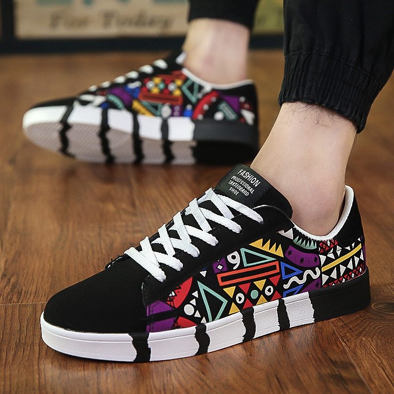 Trendy shoes canvas shoes