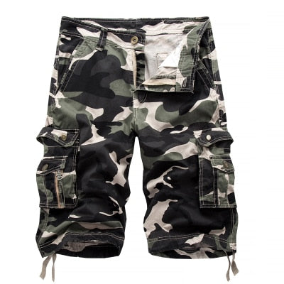 Military Cargo Shorts Men