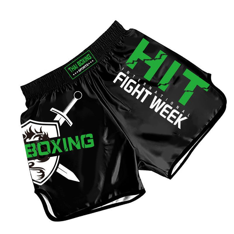 Thaiboksen Sanda Training Vechtshorts MMA