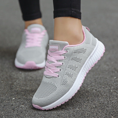 Mesh Flat Sneakers