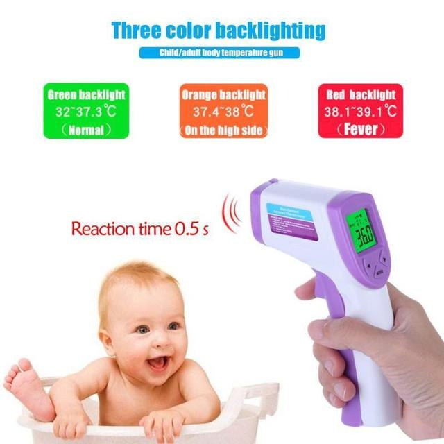 Electronic thermometer temperature gun