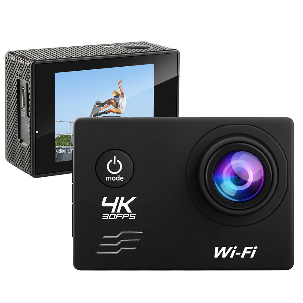 Action Camera 4Kto30FPS Waterproof Outdoor Sports