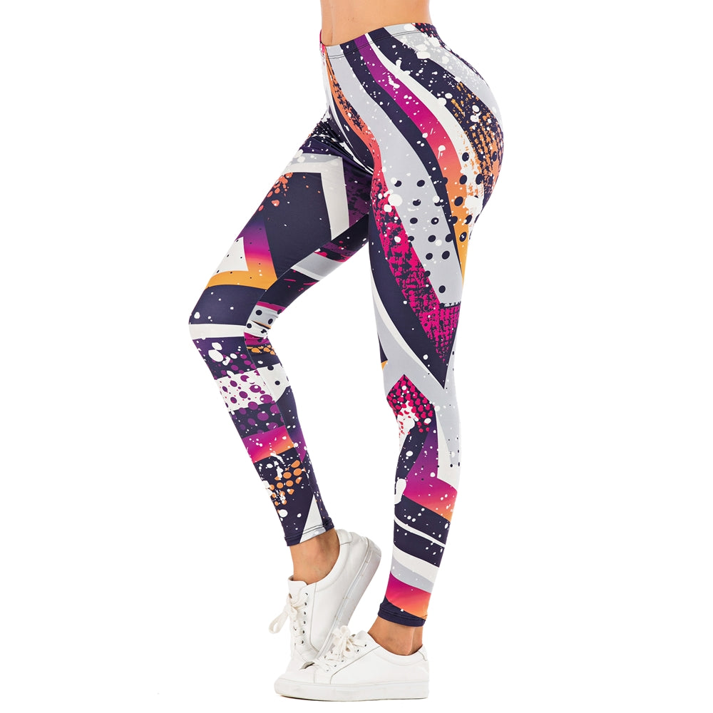 Printed yoga pants