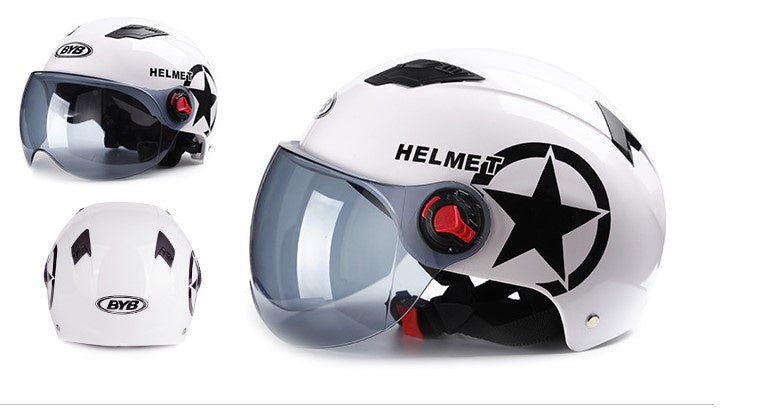 Electric car helmet unisex