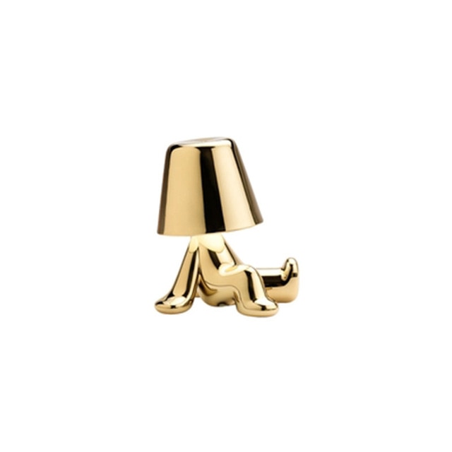 Lampe de table LED Italie Little Golden Man