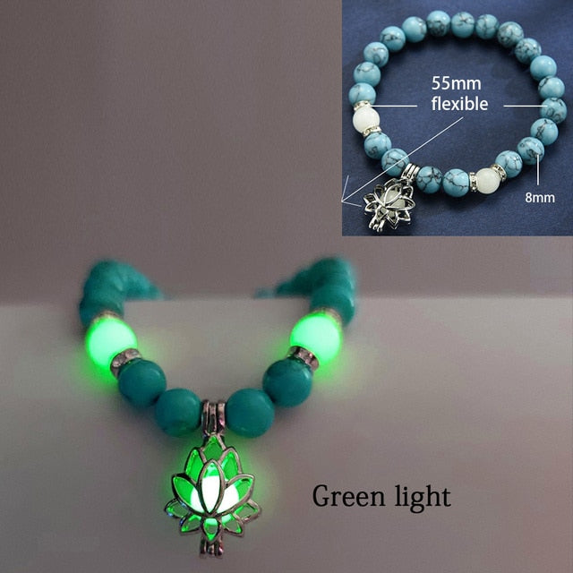 Glow in the Dark Charm Bracelets