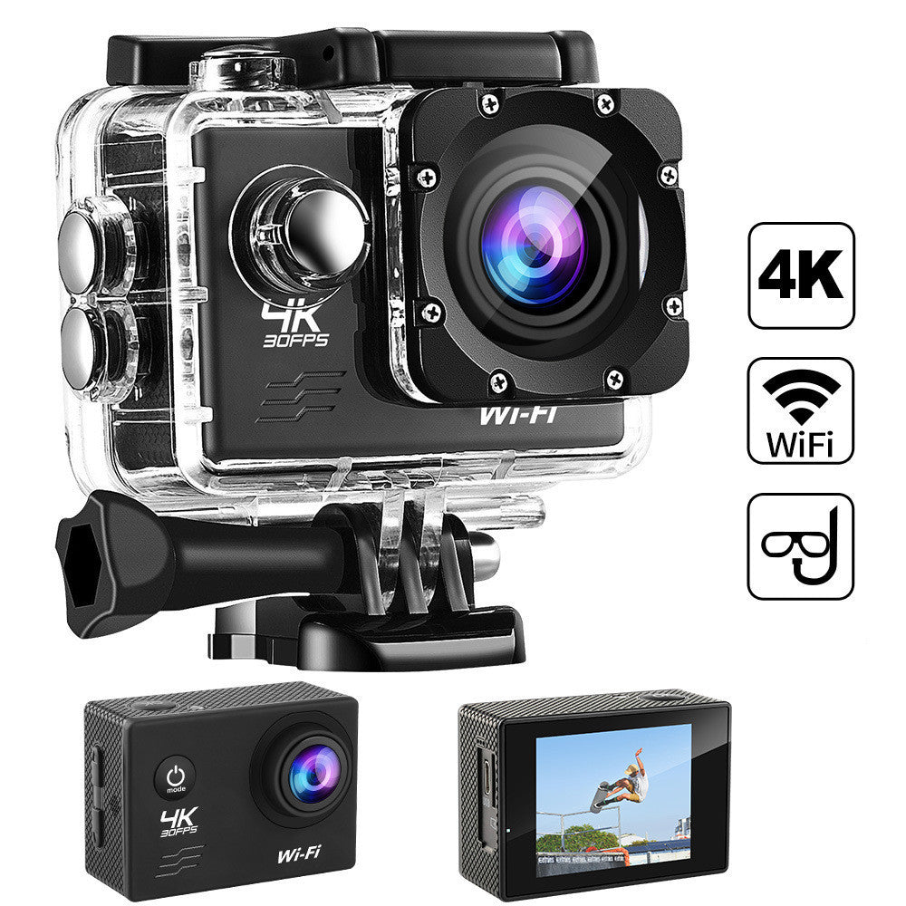 Action Camera 4Kto30FPS Waterproof Outdoor Sports