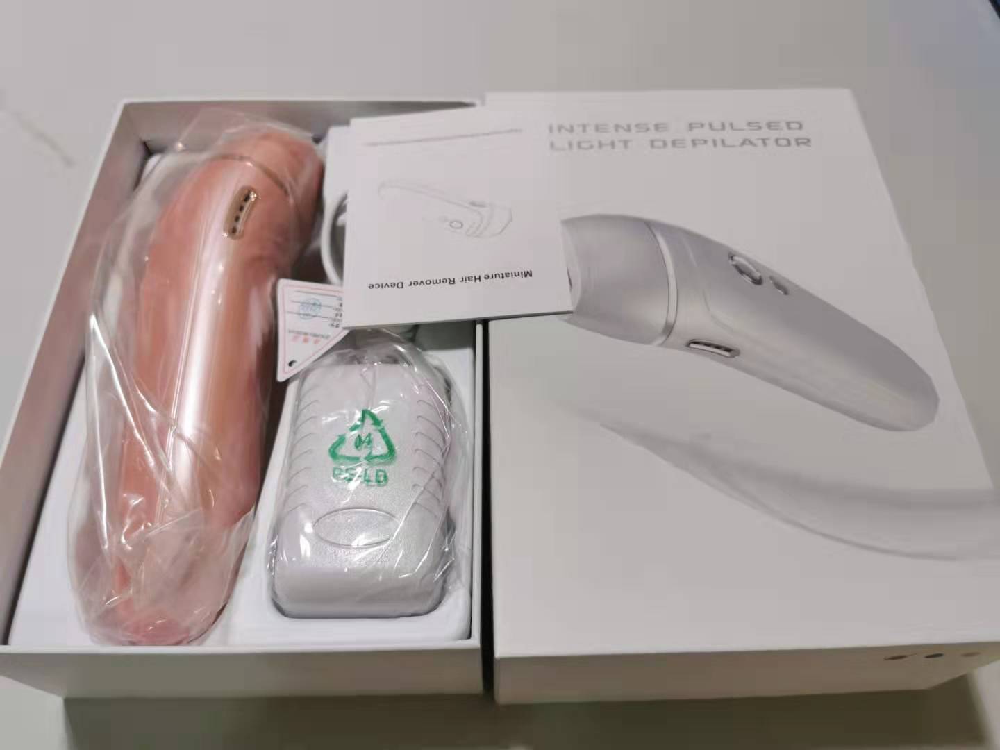 Painless whole body hair removal instrument