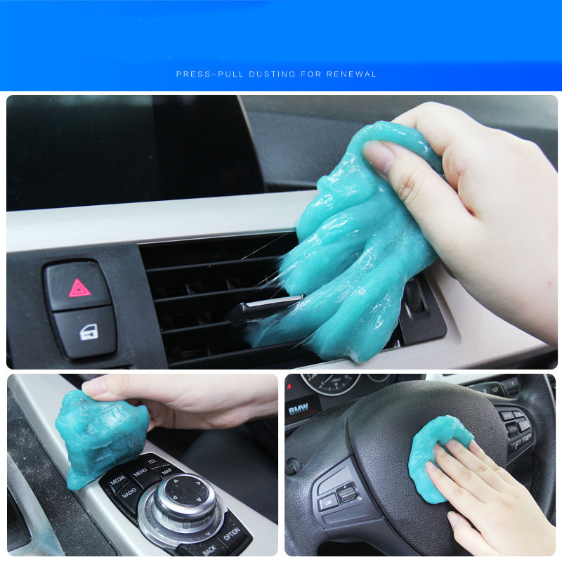 Multifunctional cleaning soft glue