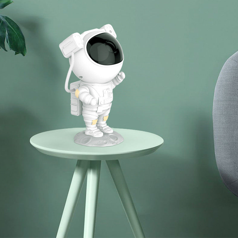 Creatieve Astronaut Galaxy Sterrenhemel Projector Nachtlampje USB Sfeer Slaapkamer Tafellamp