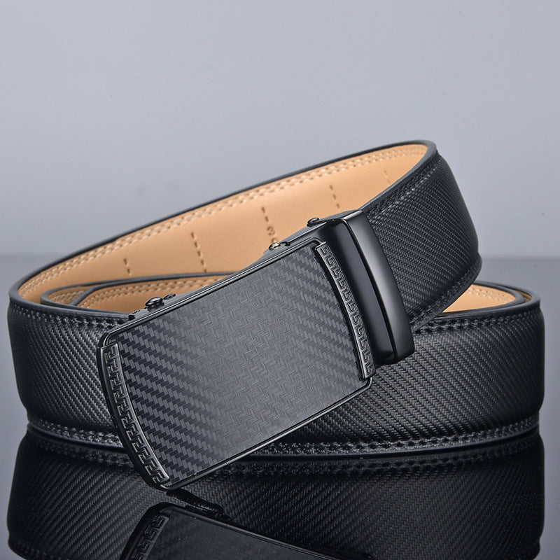 Two-layer Cowhide Comfort Click Belt