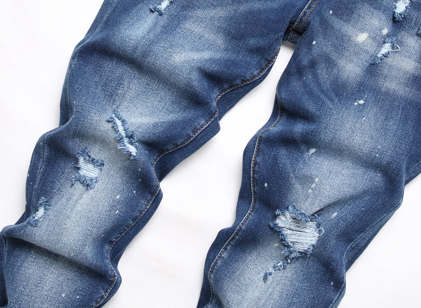 Jeans Ripped Ornaments Trend