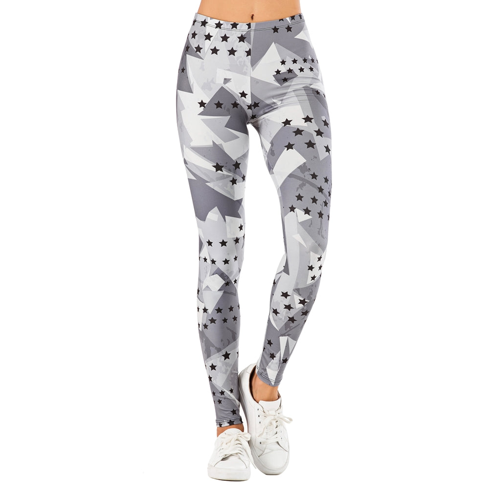 Printed yoga pants