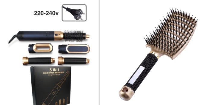 Nieuwe haardroger Multi Hair Styler 5 In1 Krultang Haar