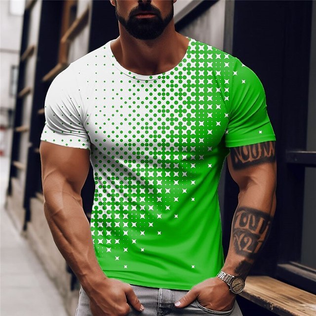 Zomer Snel drogend materiaal Sport T-shirt Outdoor Running T-shirt Heren