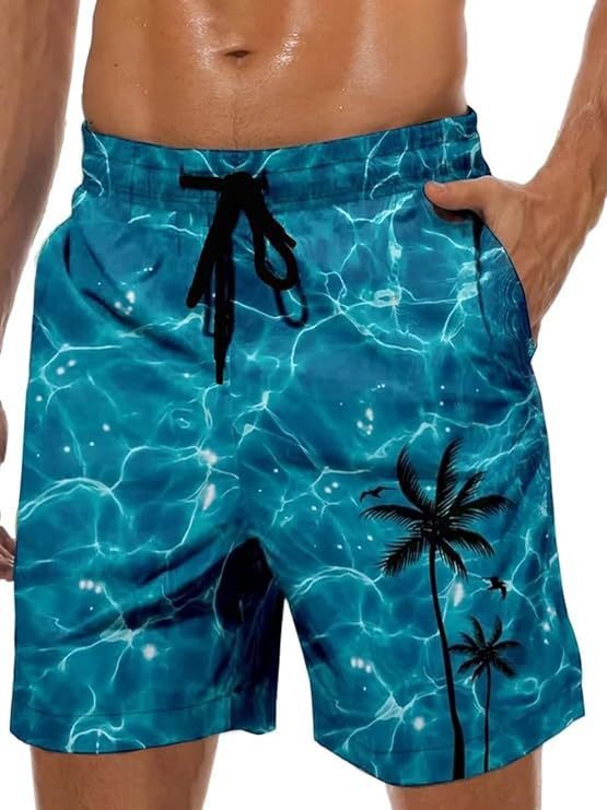 Hawaiian Series 3D Printed Shorts