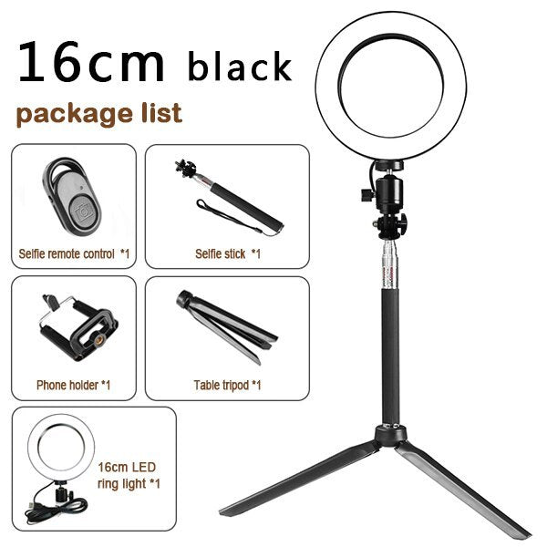 Compatibel met Apple, Tripod Fill Light Live Bracket Beauty Light Set Ring Light