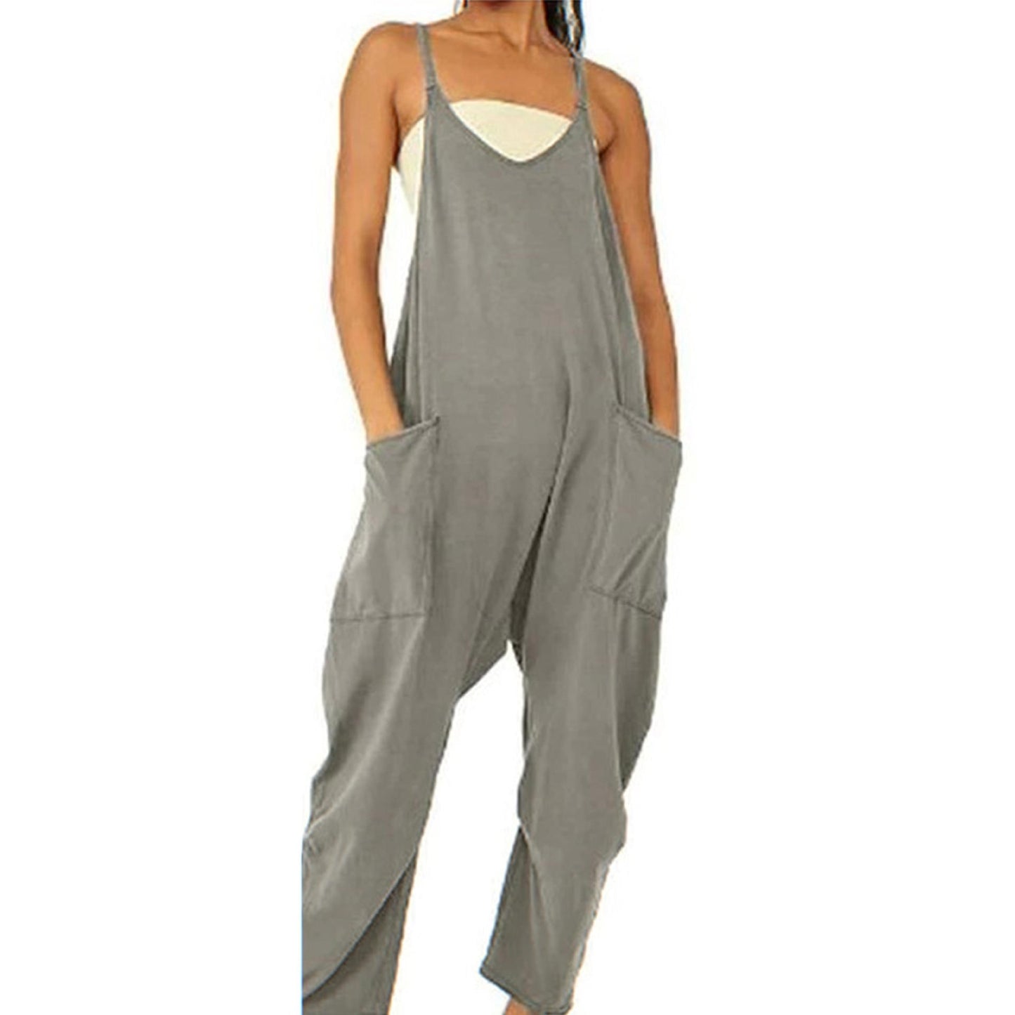 Loose Sleeveless Spaghetti Strap Jumpsuits "50% Off"