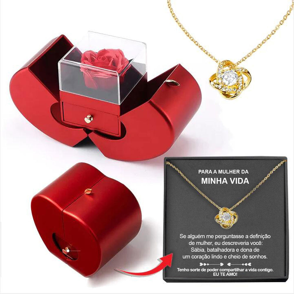 Eternal Rose Jewelry Gift Box