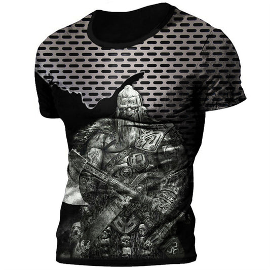 Polyester Casual 3D T-shirt