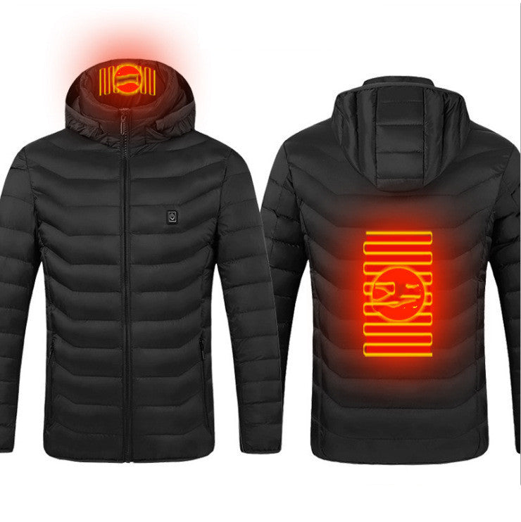 New Heated Jacket Coat USB