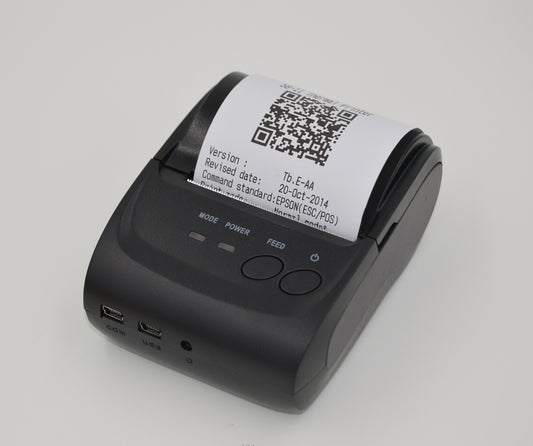 Draagbare Bluetooth-printer