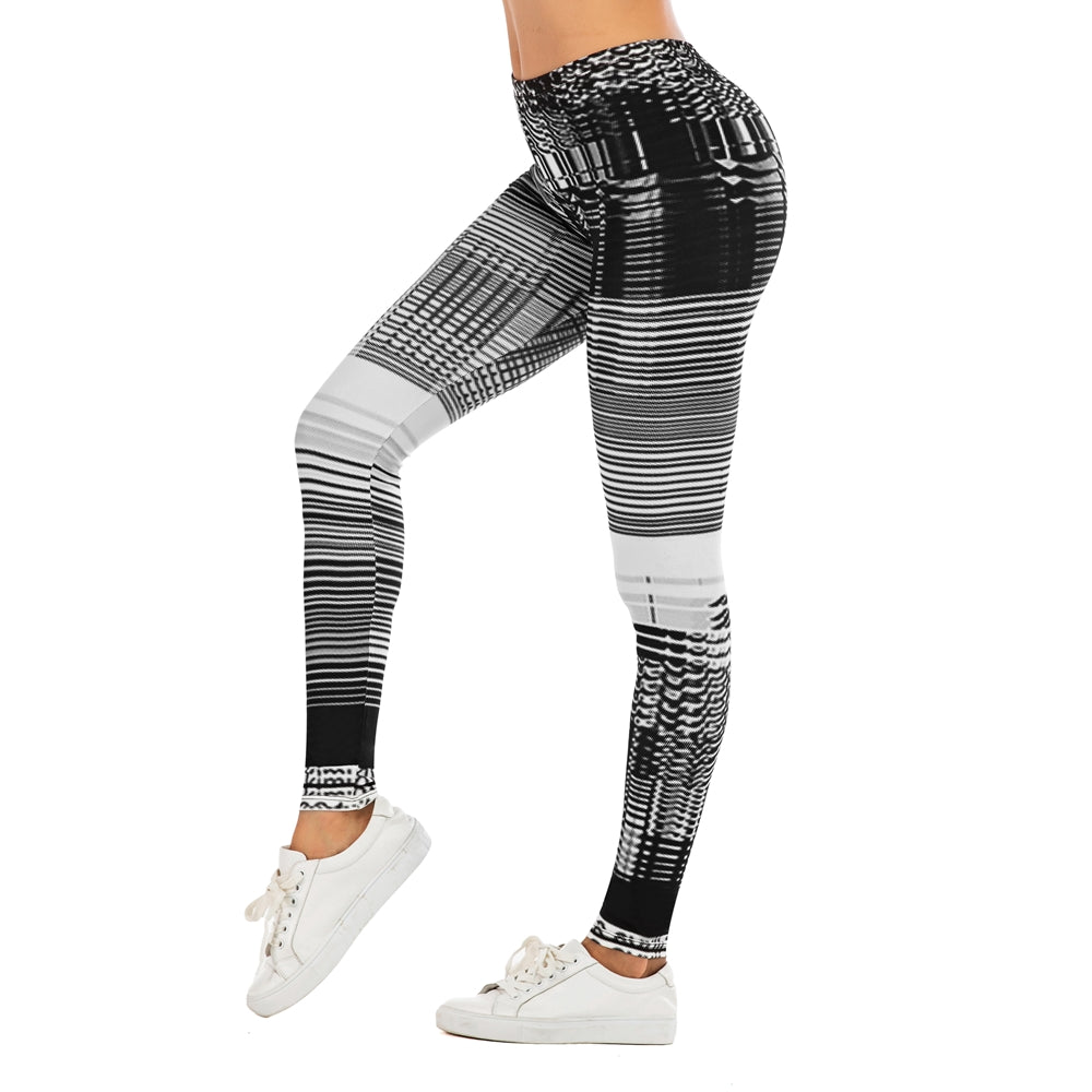 Printed yoga pants