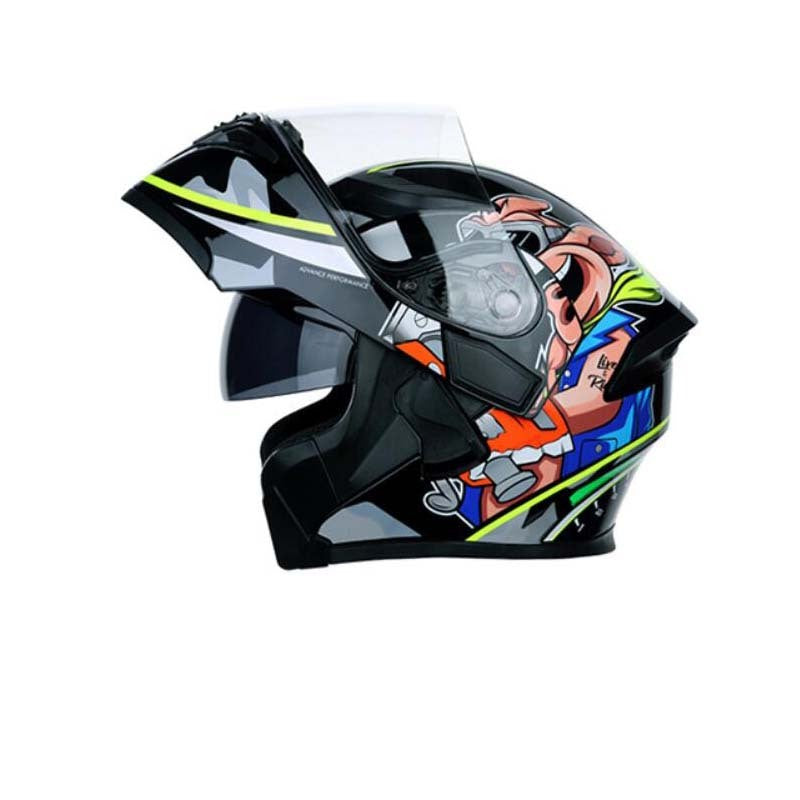 Mode Veiligheid Volledige Dekking Motorracehelm