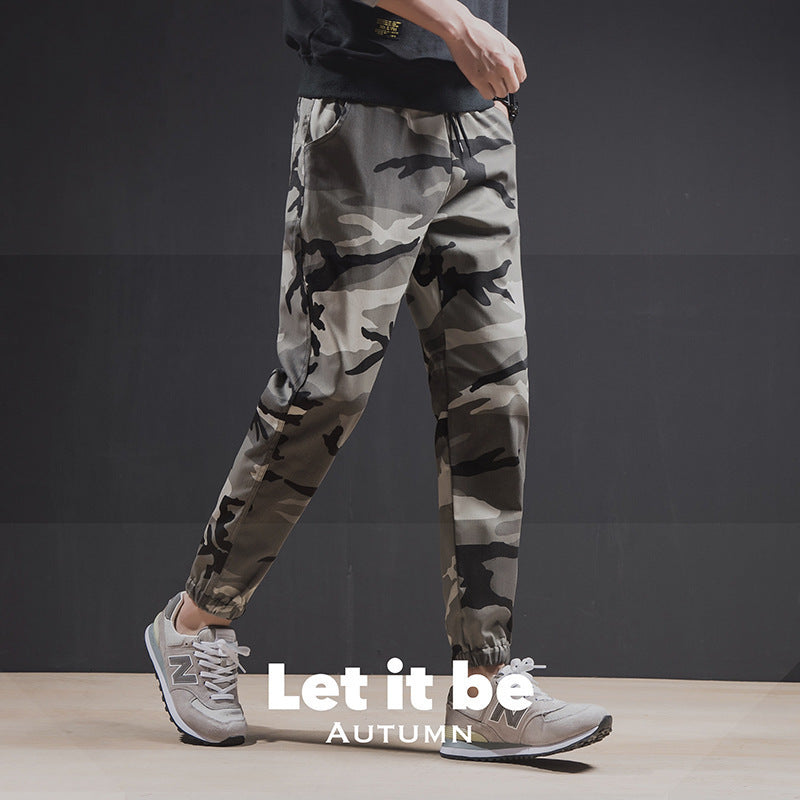 Ankle-tied Sports Training Casual Pants