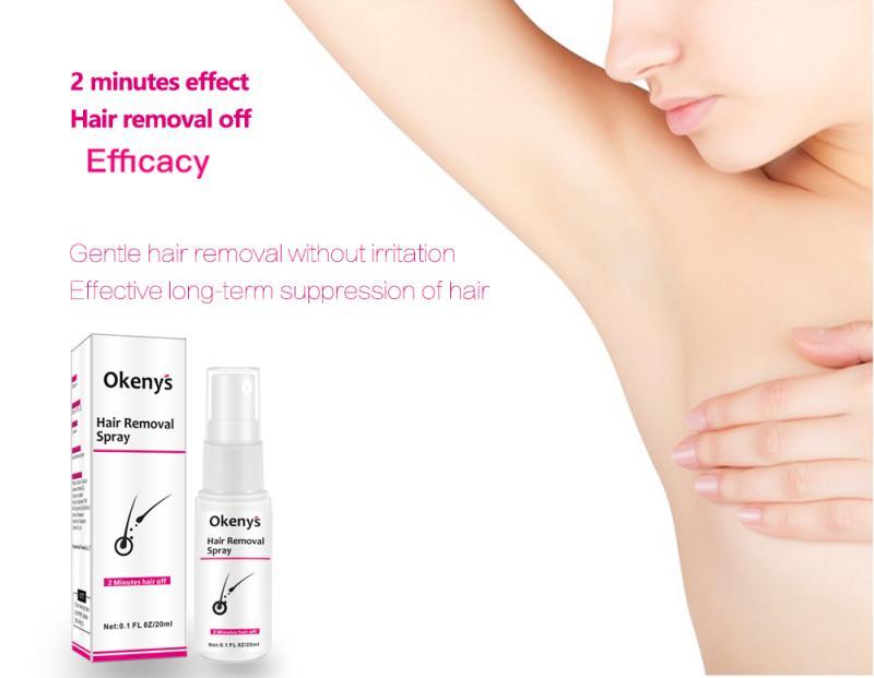 Minutes Effect Hair Removal Sprays Painless Depilatory Cre