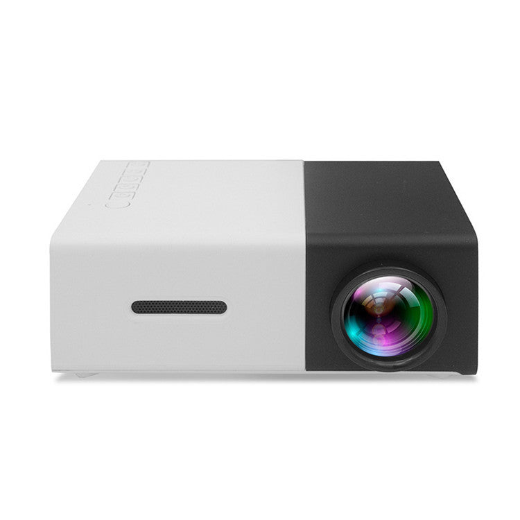 Draagbare projector 3D Hd Led Home Theater Cinema HDMI-compatibele USB-audioprojector Yg300 Mini-projector