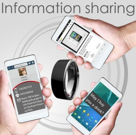 Multifunctionele slimme NFC-ringmode