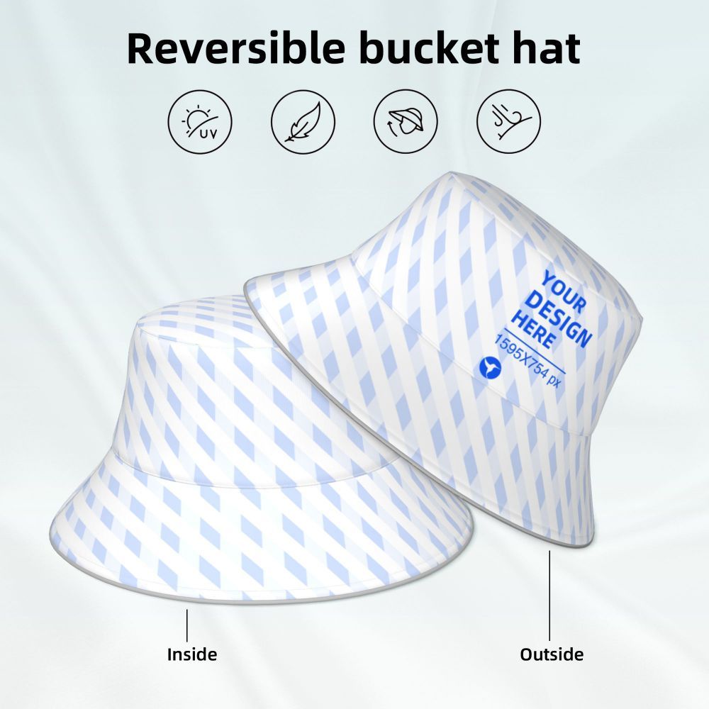 Reflective Reversible Lightweight Breathable Bucket Hat