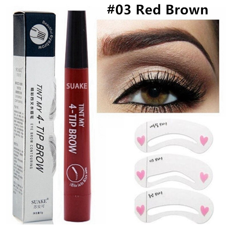 Waterproof Natural Eyebrow Pencil 3D 5 Color