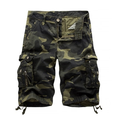 Military Cargo Shorts Men