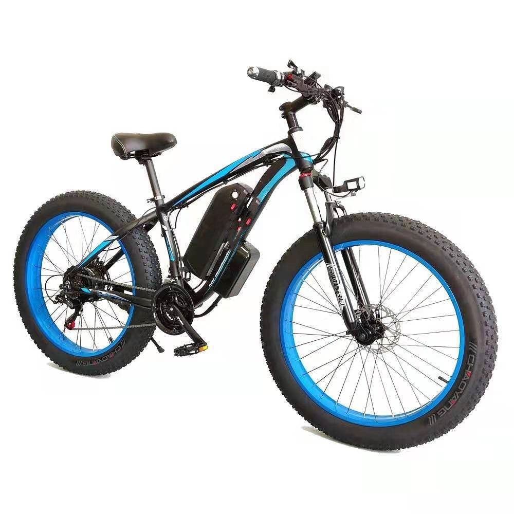 Electric Lithium Tram Snow Mountain Bike 21 Speed