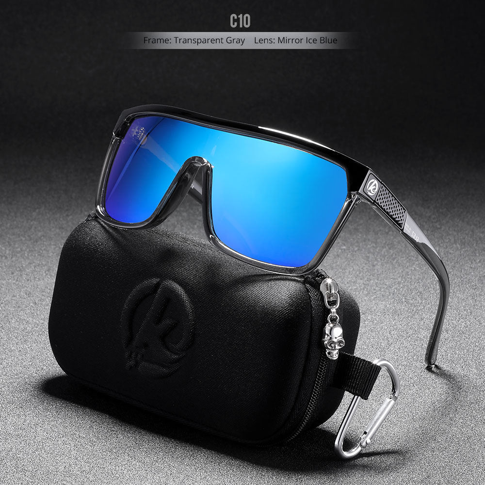 Large Frame Bicycle Polarized Sunglasses