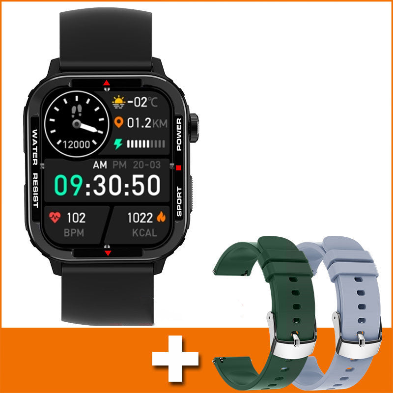 Bluetooth Sport Smartwatch Bloeddruk Bloedzuurstof Monitoring