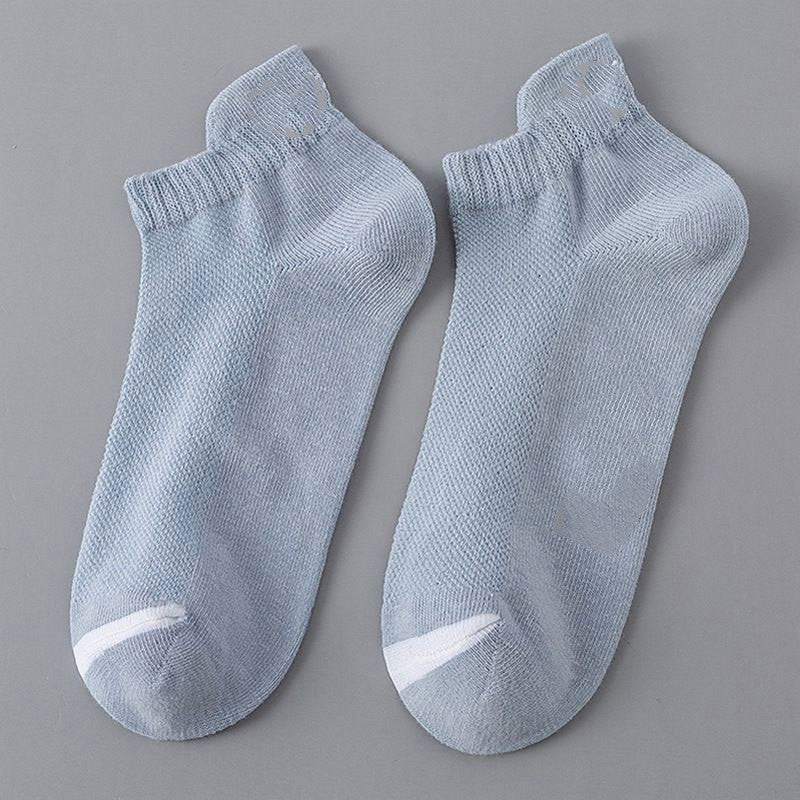 Deodorant Low-top Ankle Socks Mesh Style For Sports Sweat-proof Deodorant