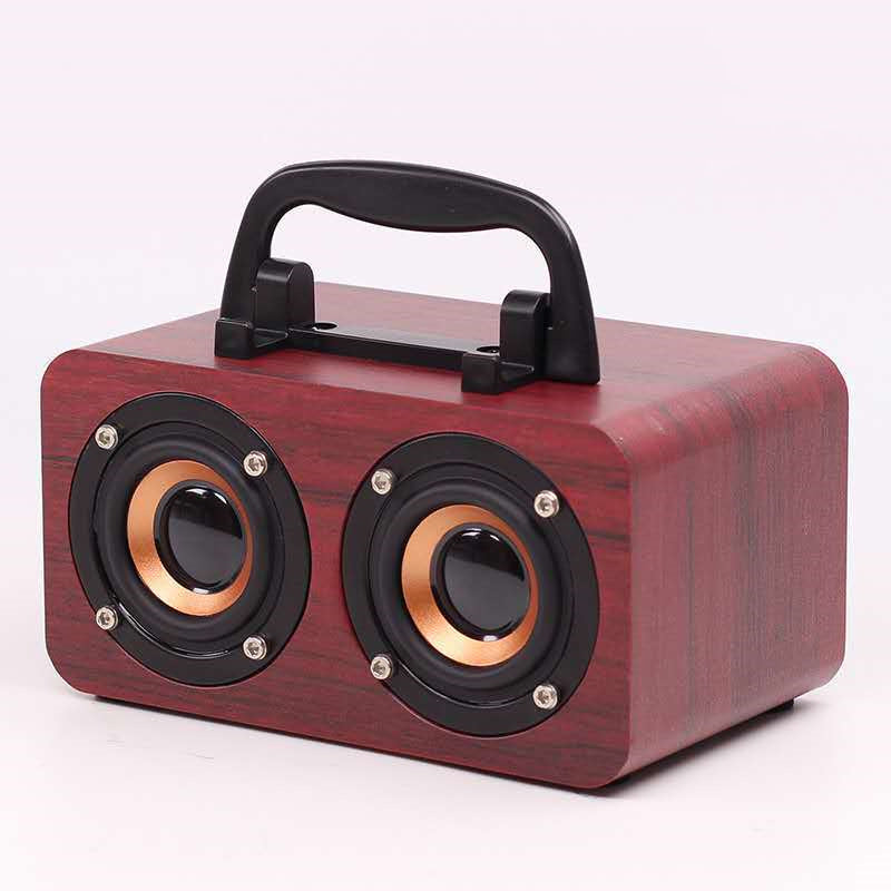 Wooden Wireless Bluetooth Speaker Portable Outdoor