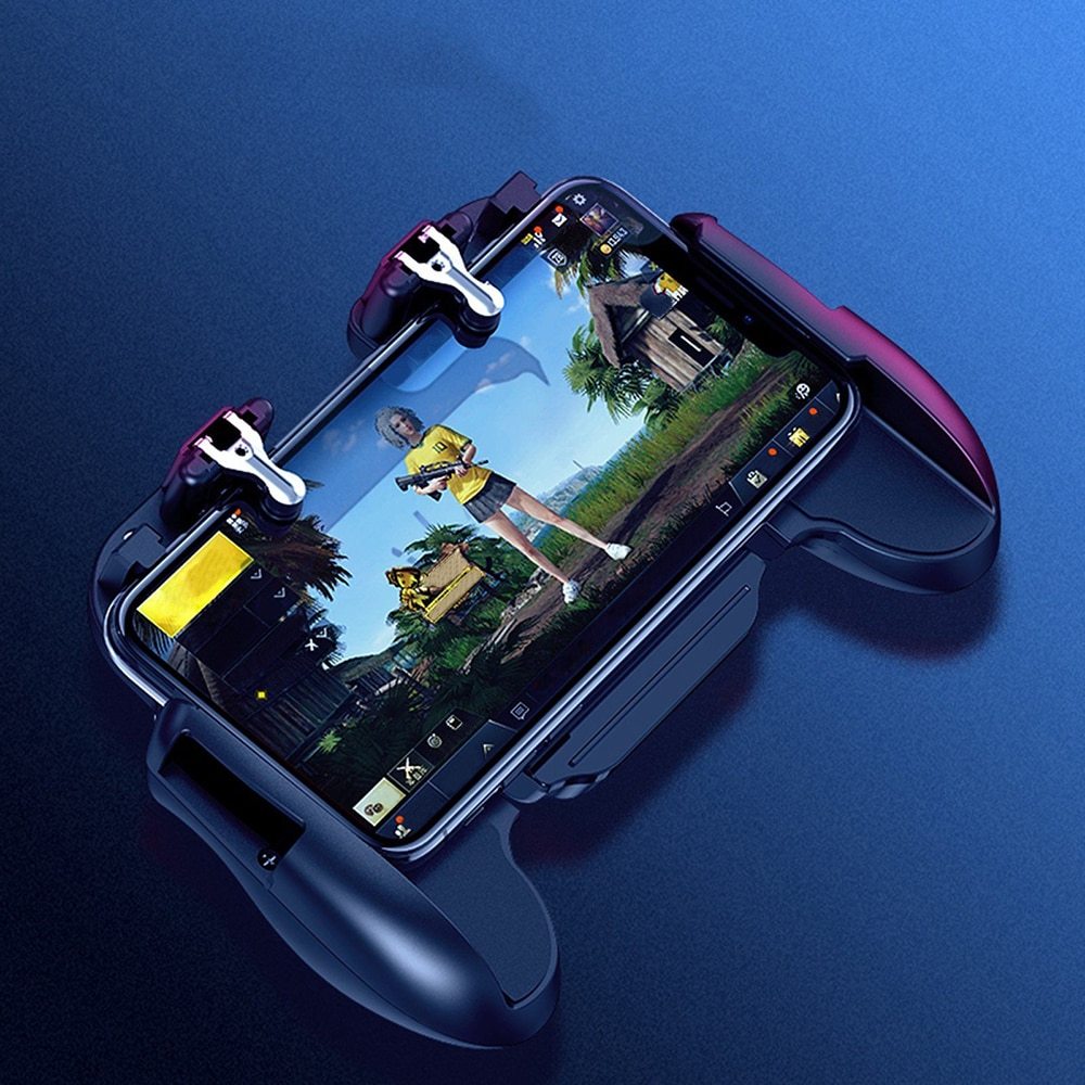 Compatibel met Apple, nieuwe aankomst draadloze gamepad telescopische controller iOS Android telefoon gaming trigger met ventilator