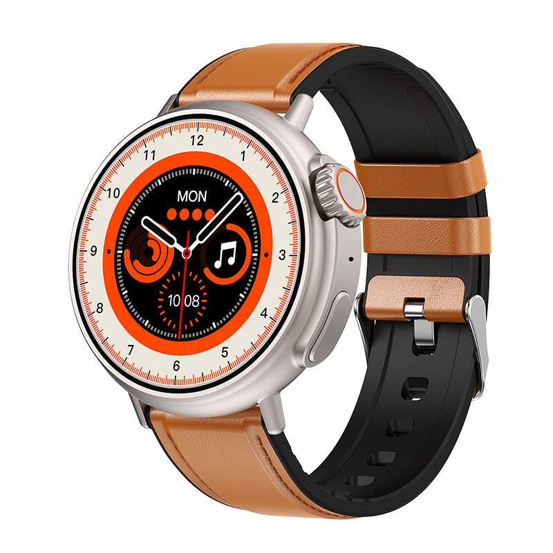 Nieuwe K9 Smart Watch 1.39 Ronde Scherm Encoder Echte Schroefclip Draadloos Opladen NFC Offline En Betaalfunctie