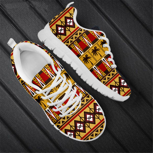 Printed Leisure Mesh Running Shoes