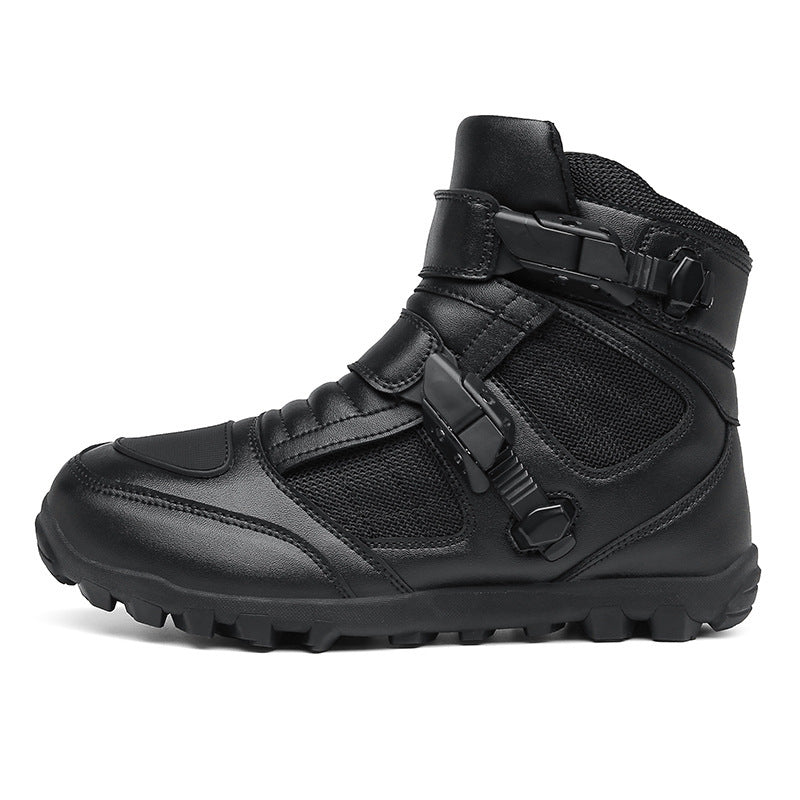 Male Knight Four Seasons Motorcycle Boots