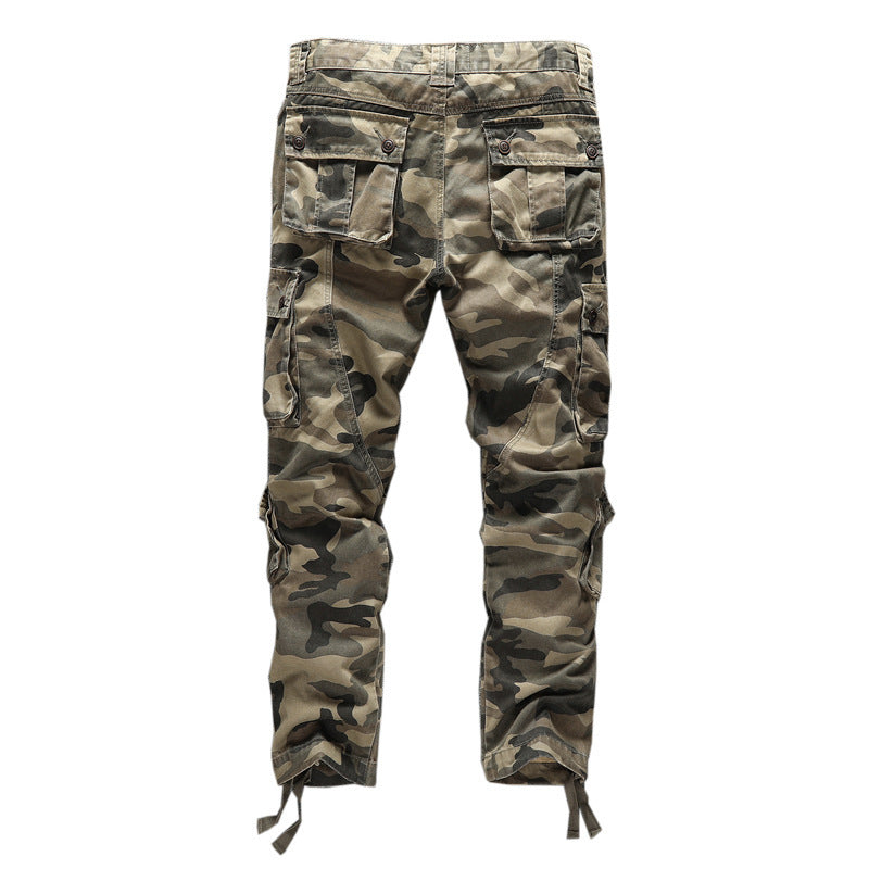 Men's Overalls Casual Trousers Camouflage Feet