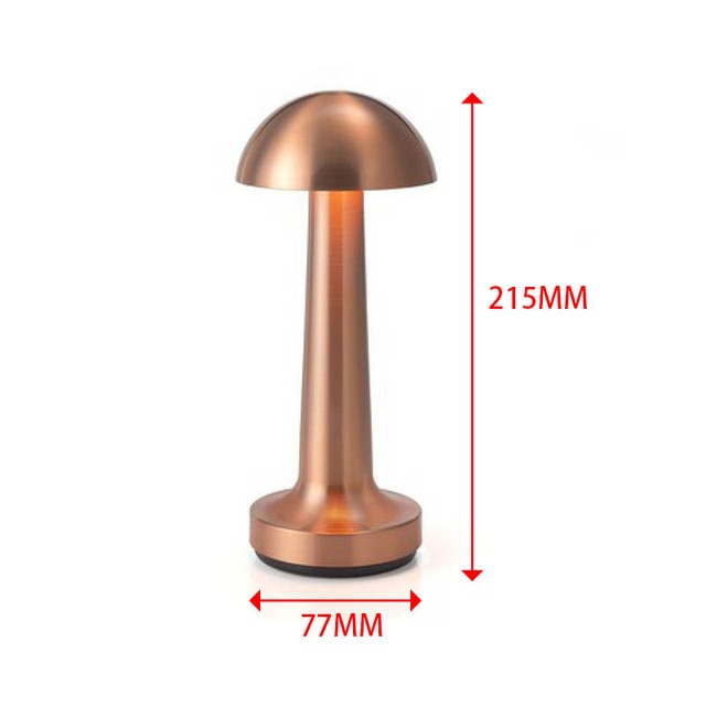 Lampe de table LED à barre rétro